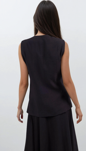 Architect Wrap Vest & Flow Skirt Set