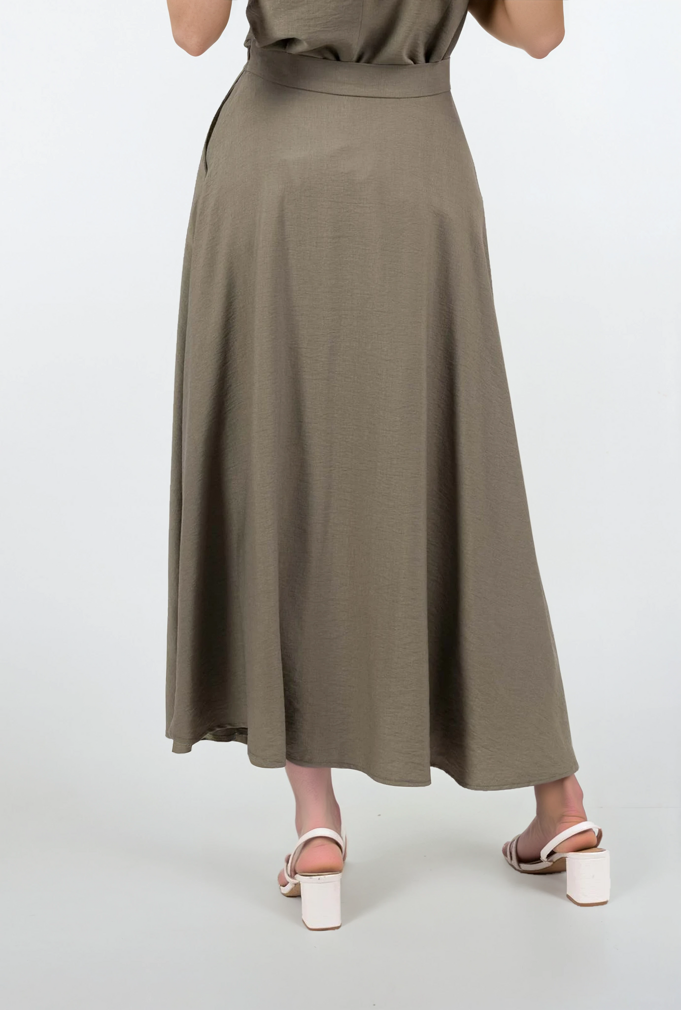 Architect Wrap Vest & Flow Skirt Set