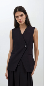 Architect Wrap Vest & Flow Skirt Set
